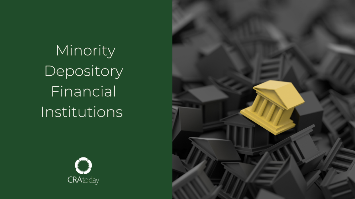 Minority depository financial institutions, or MDIs